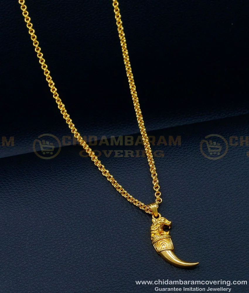 Chain locket design on sale gold for man